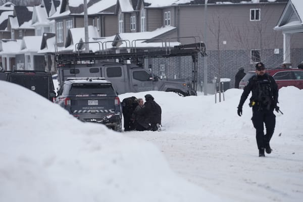 Large police response descend into Elmira suburb