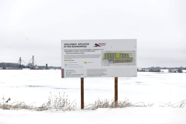 Woolwich, developer at odds over Breslau subdivision