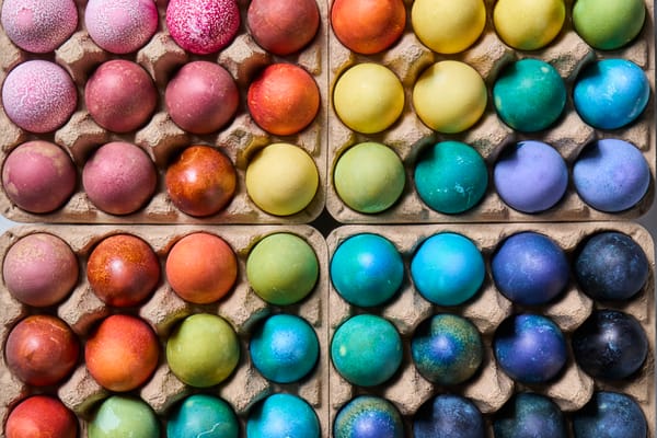 Dye Easter eggs using ingredients you already have at home