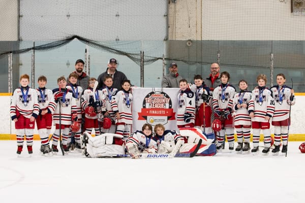 Woolwich U11 hockey squad finishes playoffs in second