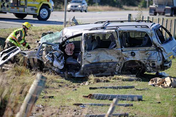 Woman dies in Line 86 collision