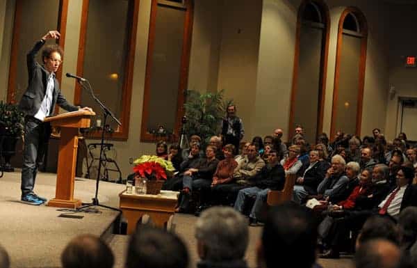 Gladwell brings David and Goliath home