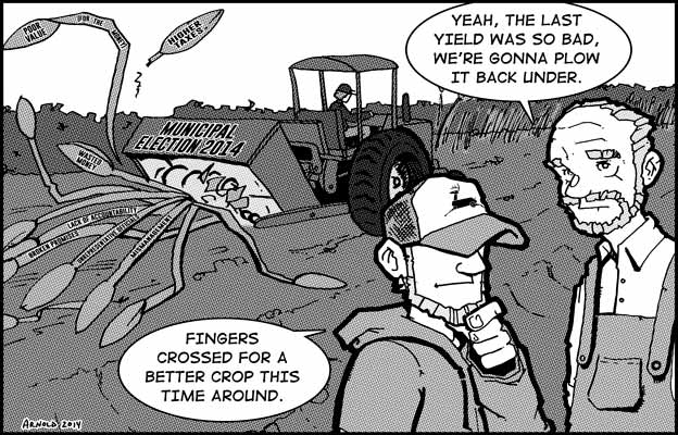 It'll take more than a walk to alter perspectives