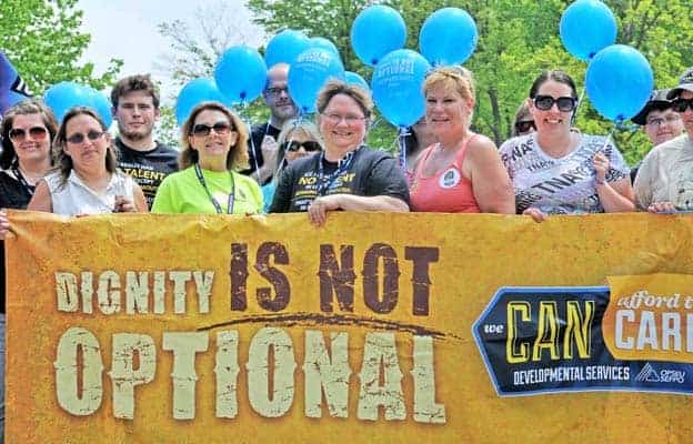 Dignity is not optional, say developmental service workers