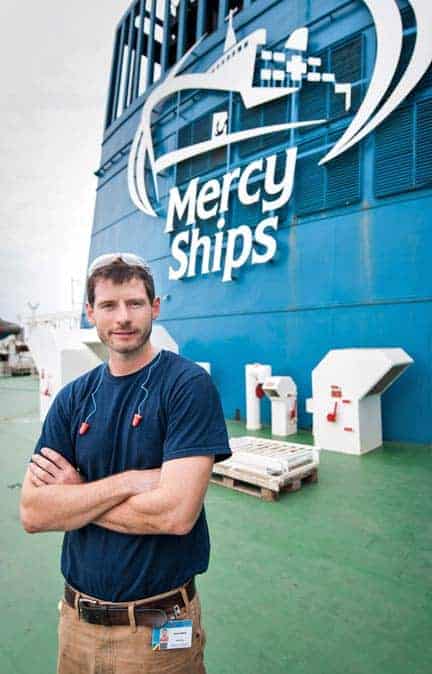 In Africa, with an eye on home back in Elmira