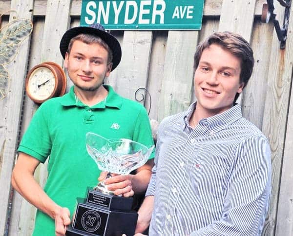 Two athletes receive Dan Snyder Memorial Scholarships