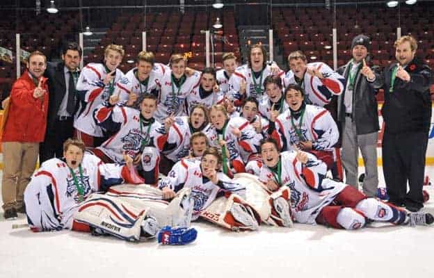 Woolwich Midget A team sweeps through Silver Stick in Owen Sound