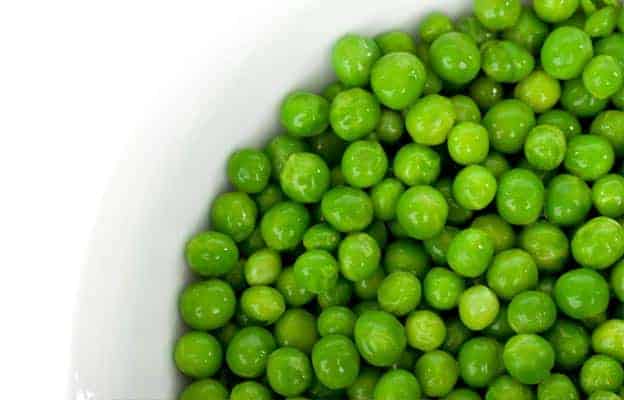 Fresh peas really make this pasta salad