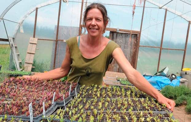 Getting on board, literally, with organic farming methods