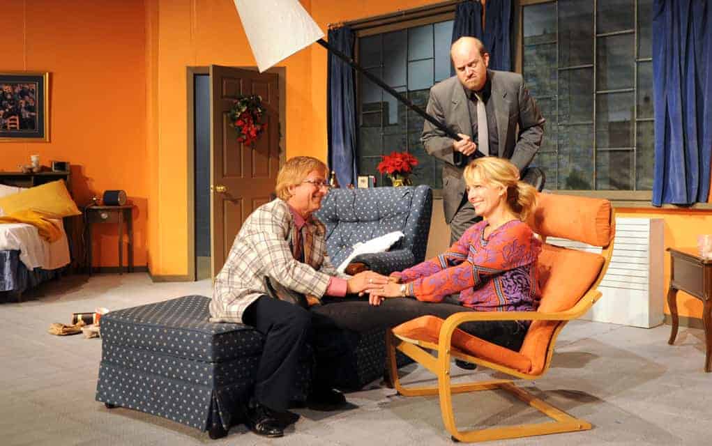 Checking in to a place where murder is actually a laughing matter