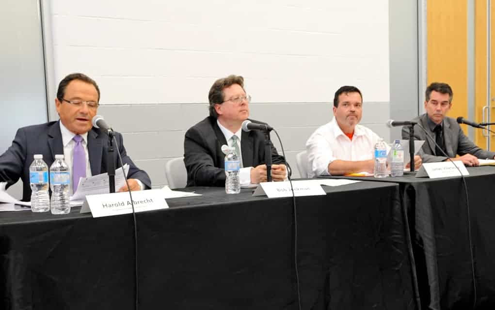 Kitchener-Conestoga candidates square off in Elmira debate