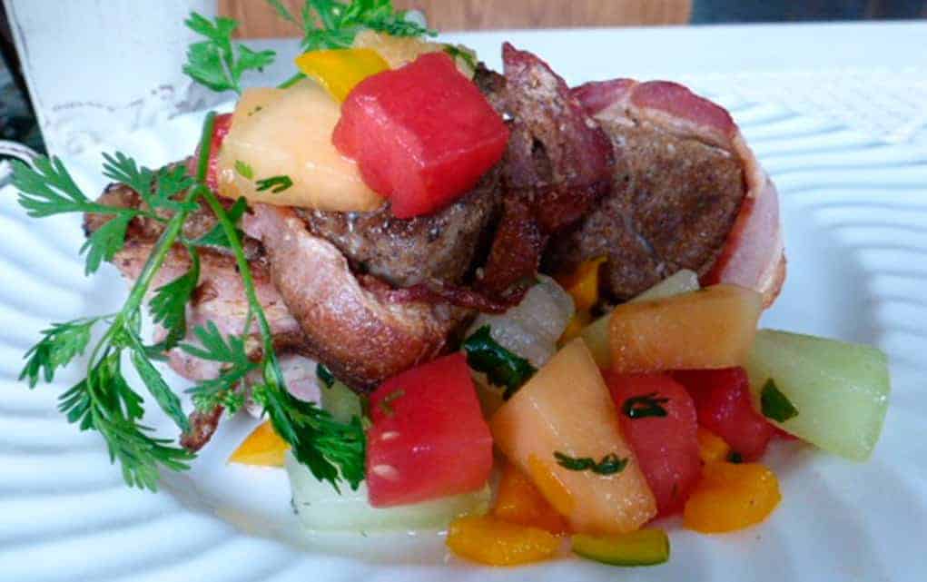 Putting some fruit to use with pork tenderloin