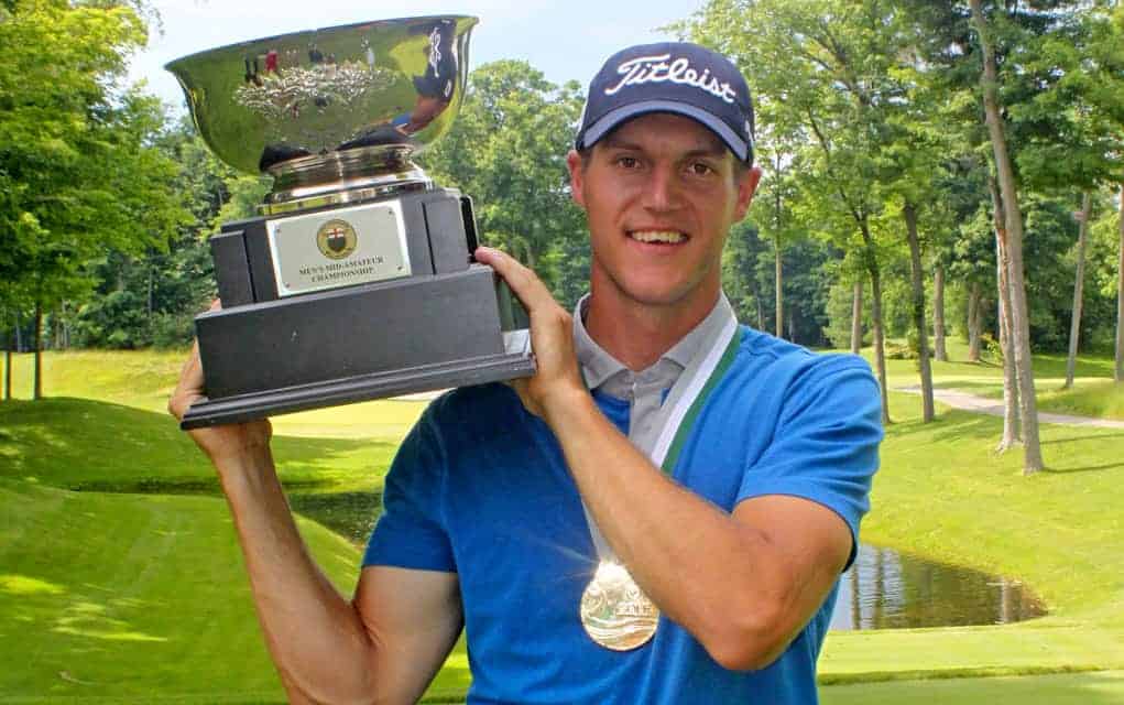 Rank defends his Canadian Mid-Amateur title