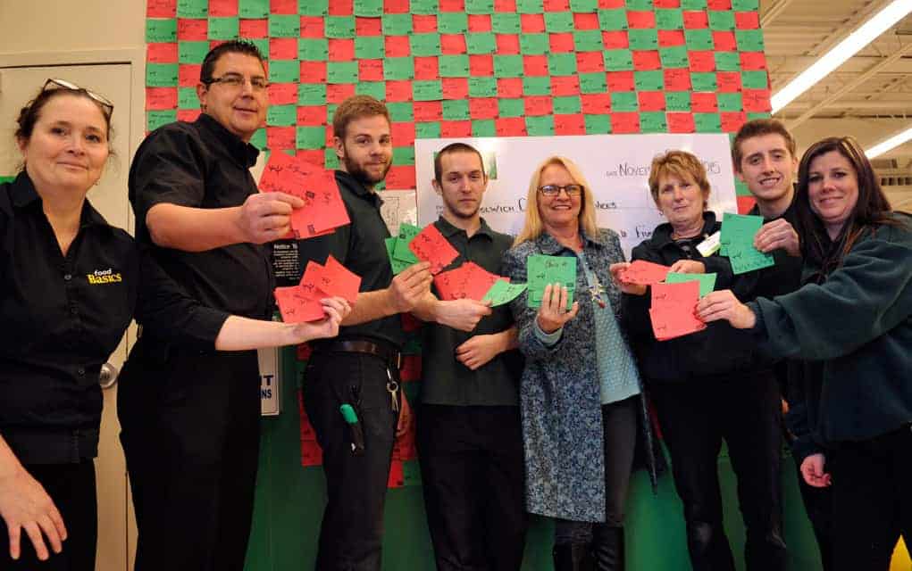 Kiwanis food drive pulls in its biggest haul ever, helping to fill WCS Christmas hampers