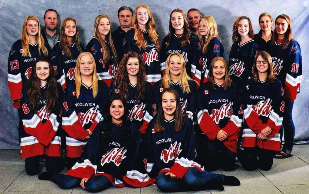 The Woolwich Wild Midget B team is raising money for the Ray of Hope Community Centre by participating in Coldest Night of th