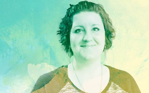 Catharsis in putting her story on paper