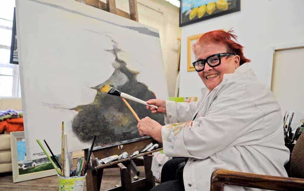 Sheila MacDonald Roberts’ longtime passion for painting and for northern Canada will be featured in exhibit