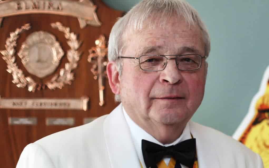 International President’s Recognition Award the latest honour for Art Woods of the Elmira Lions Club