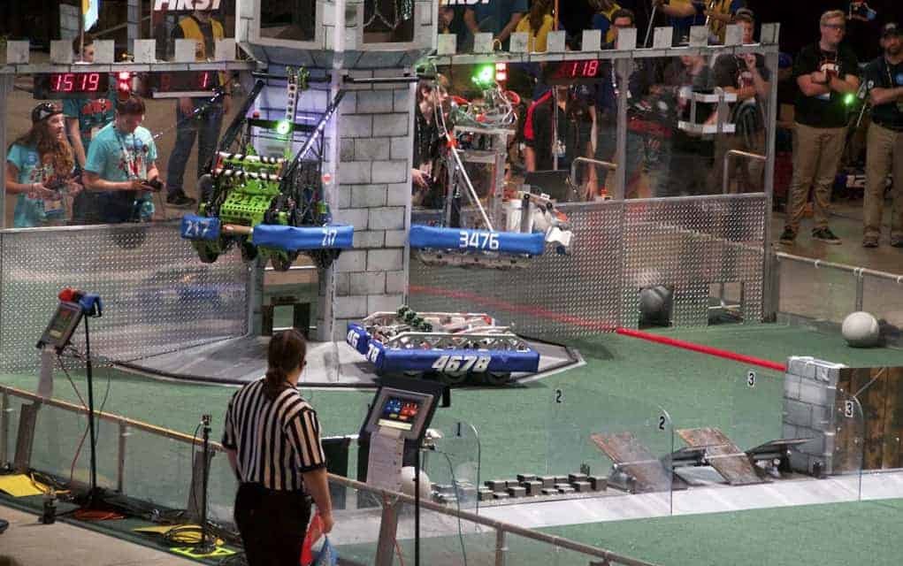 Robotic performance a good thing for Woodland team