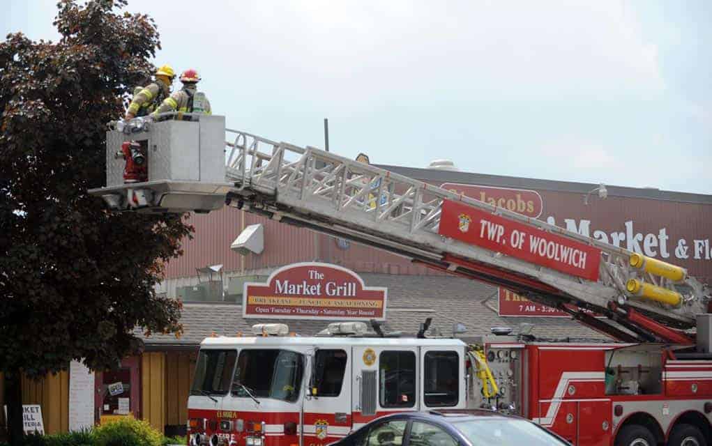 Peddlar’s Village at St. Jacobs market damaged by fire on roof