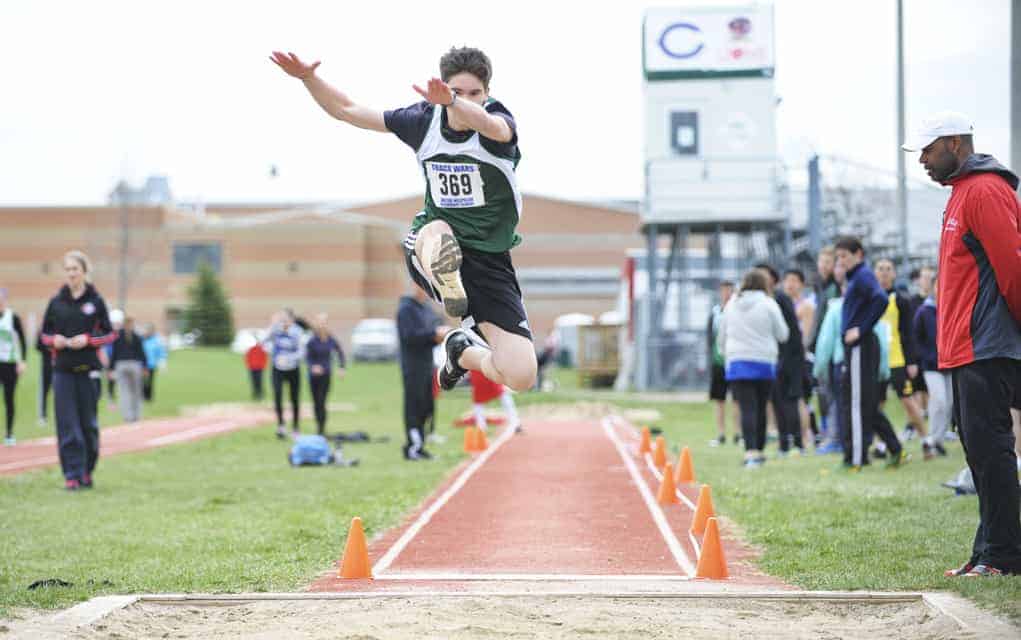 Track and field team puts together a good day at annual meet in Cambridge