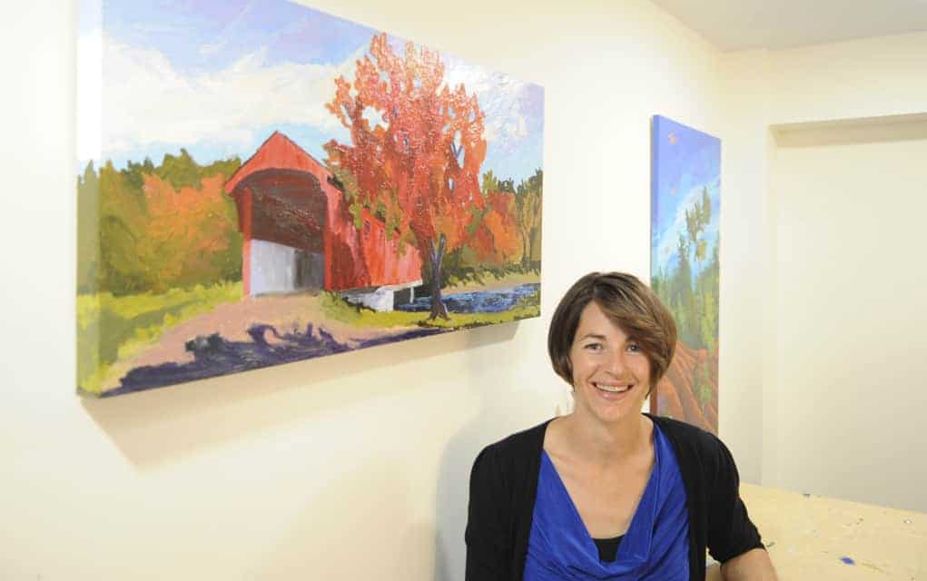 A painting with more than the usual personal touch