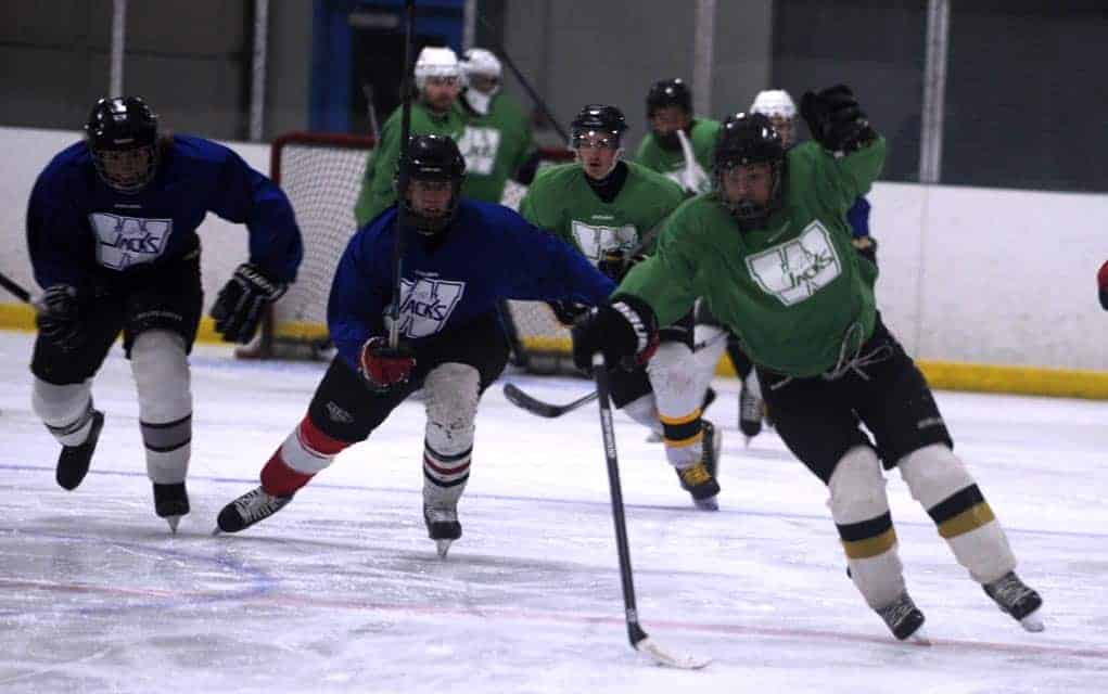 Prospects take to the ice for a shot at Applejacks’ roster