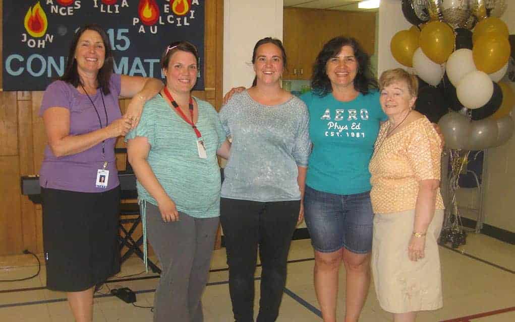 Five retirements at St. Boniface Catholic School
