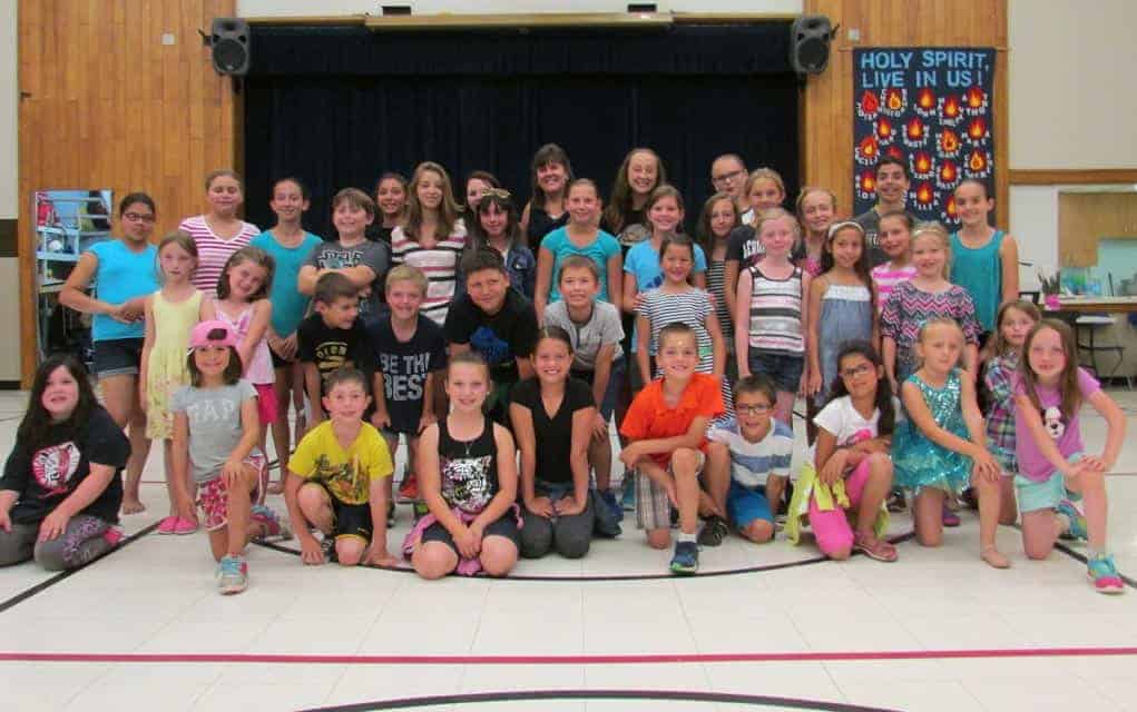 Students strut their stuff at talent show at St. Boniface