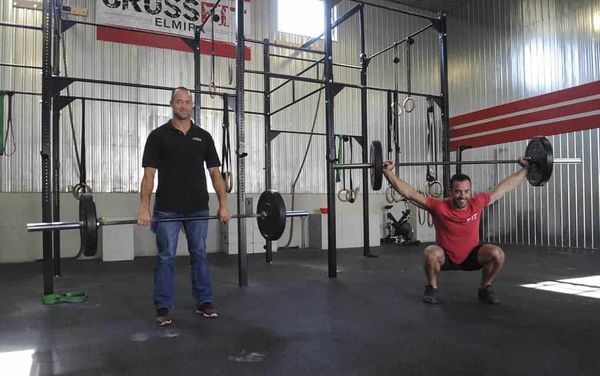 Leroy Martin of Leroy’s Auto Care in Elmira and Kirby Martin of Elmira Crossfit have teamed up to start Fitness in the Park, 