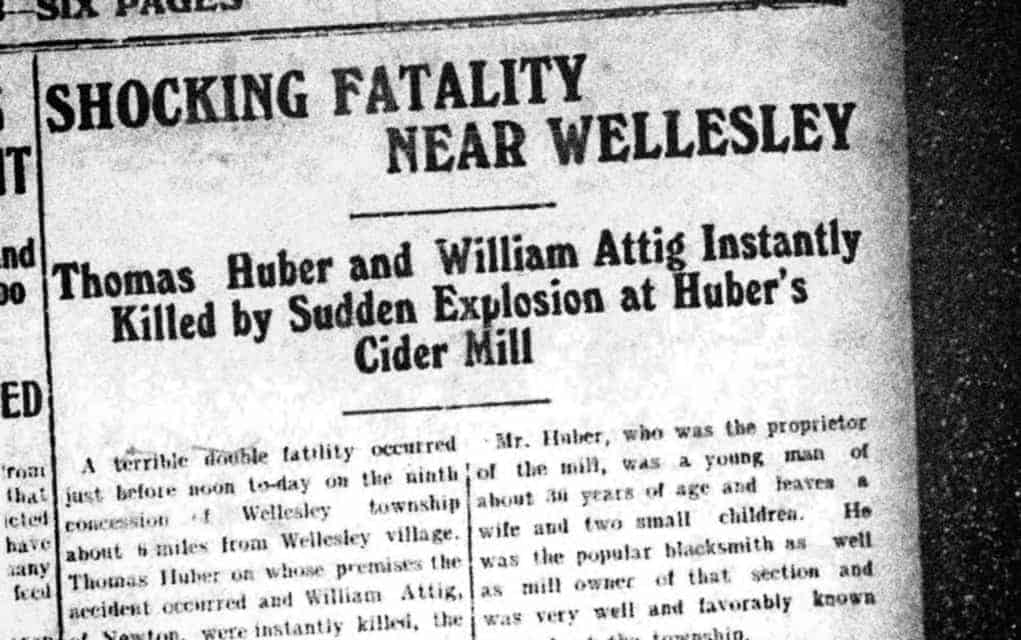 Resident wants to mark the spot of century-old mill explosion in Linwood