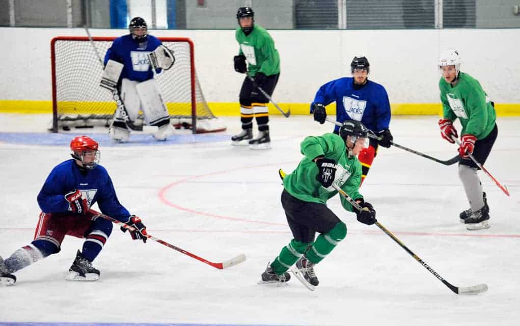 Newbies being given a chance to earn spot with the Jacks