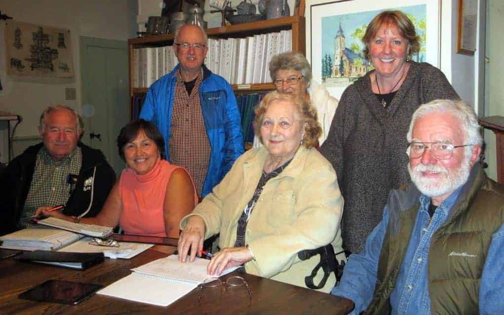 Historical Society files their monthy reports