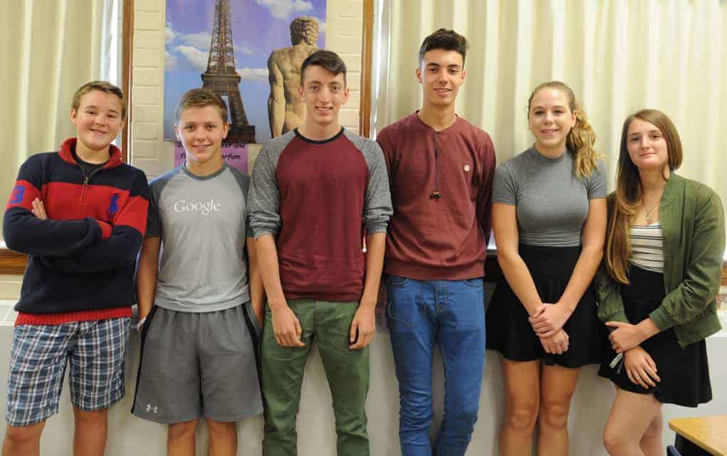 School year starts with an international flavour at EDSS thanks to exchange students
