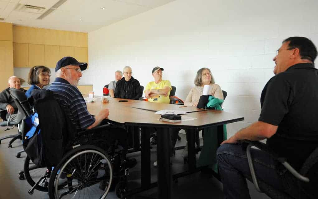Socializing with others recovering from stroke takes the Expressive Café experience beyond therapy