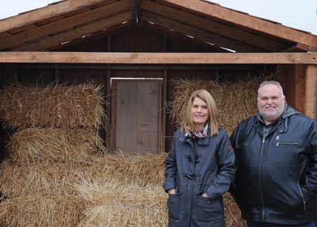 Church’s nativity scene goes live – really live – this weekend