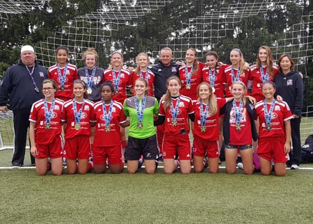 Woolwich U16 girls taste victory