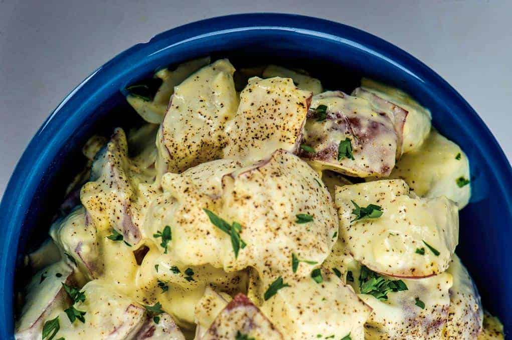 Turning up the heat on potato salad