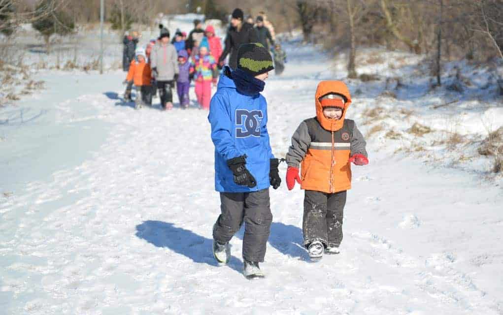 Hittin’ the trails a hit with students
