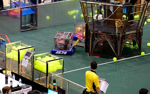 Woodland robotics team takes silver