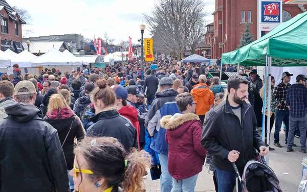 Sunny skies, milder weather see 70,000 flock to Elmira for sap fest