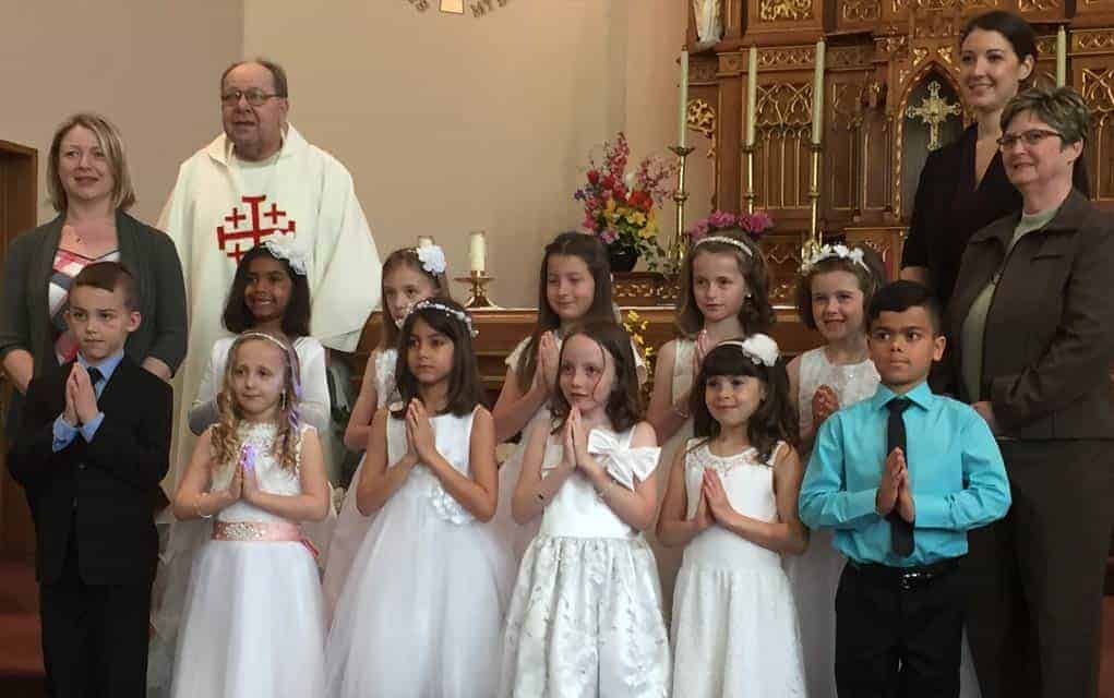 First Communion at St. Boniface