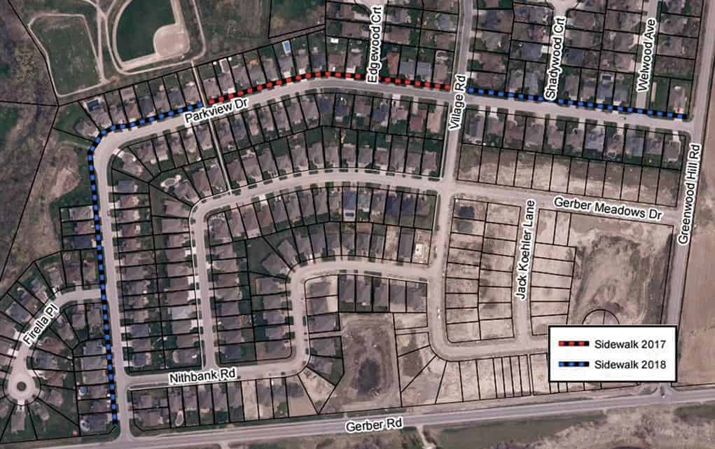 Residents split on the issue, but council approves sidewalk for Wellesley’s Parkview Drive