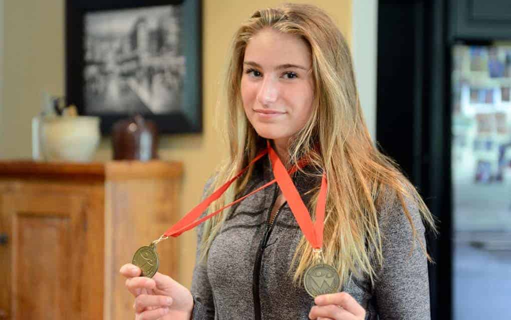 Setting a new long jump record is just the start for Conestogo Public School’s Abby Byers