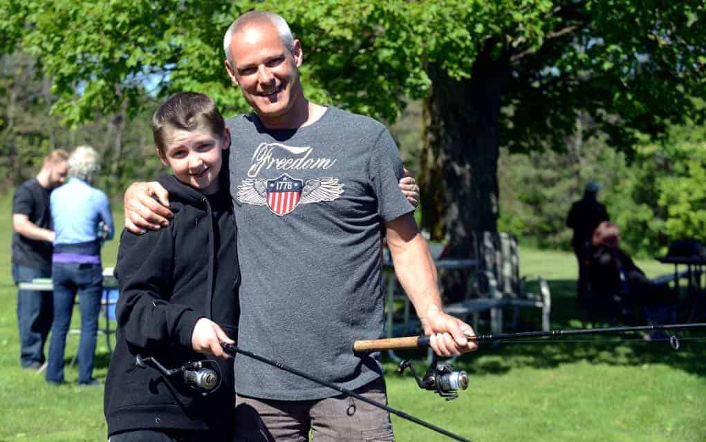 Fishing around for a way to support the community