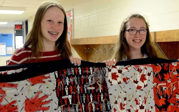 Graduates create some real mementos of their time at school