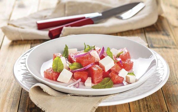 Arugula Watermelon Feta Salad