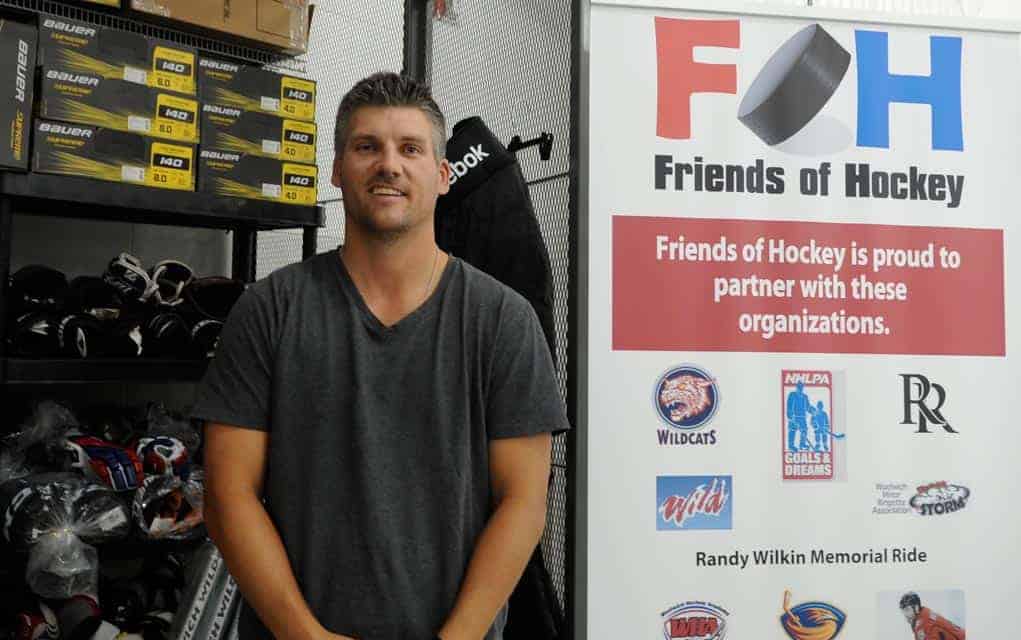 This week sees big swap event for Friends of Hockey, providing equipment for kids