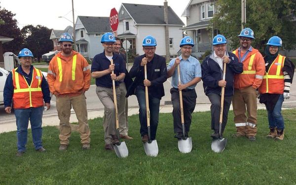 Natural gas pipeline for Perth East