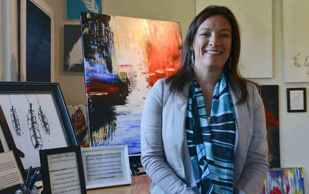 Artists like Jennifer Horst will open their studios for the first time for the annual Kissing Bridge Trail Studio Tour.